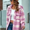 Abrigos elegantes con cuello vuelto para mujer