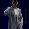 Blazer de manga larga para mujer