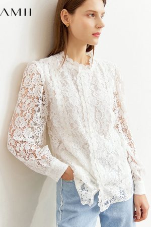 Camisa floral minimalistas para mujer