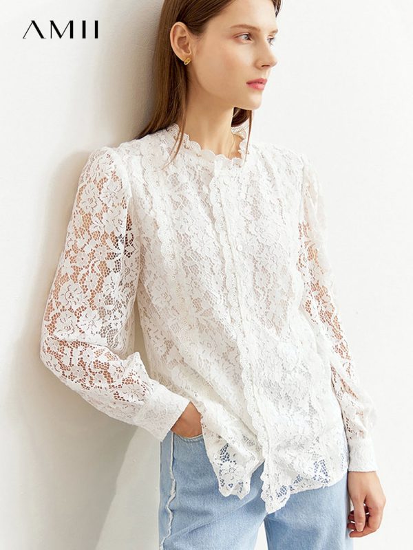 Camisa floral minimalistas para mujer