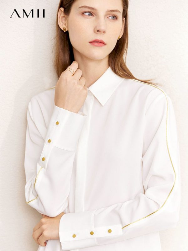 Camisas minimalistas casual para mujer