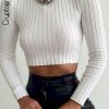 Camisetas básicas lisas para mujer