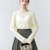 Camisetas de cuello redondo para mujer