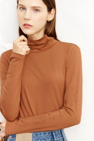 Camisetas minimalistas de otoño para mujer