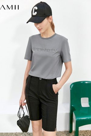 Camisetas minimalistas de verano para mujer