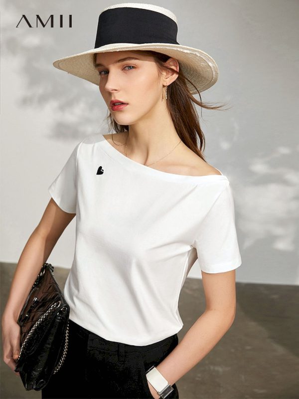 Camisetas minimalistas de verano para mujer