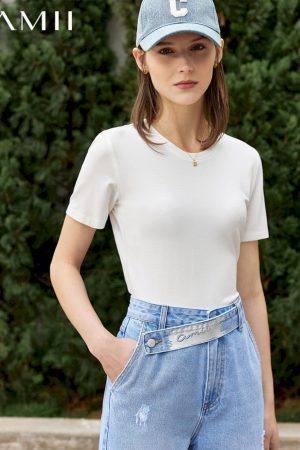 Camisetas minimalistas de verano para mujer