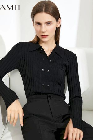 Cárdigan de mujer con doble botonadura