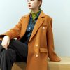Chaqueta de lana de estilo coreano para mujer