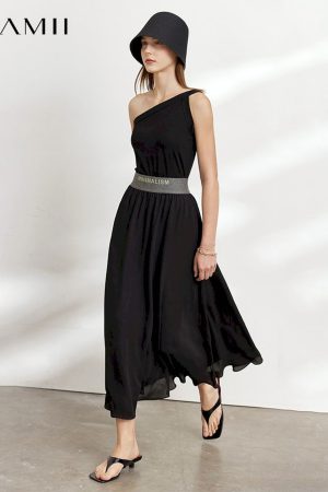 Faldas de gasa minimalistas para mujer