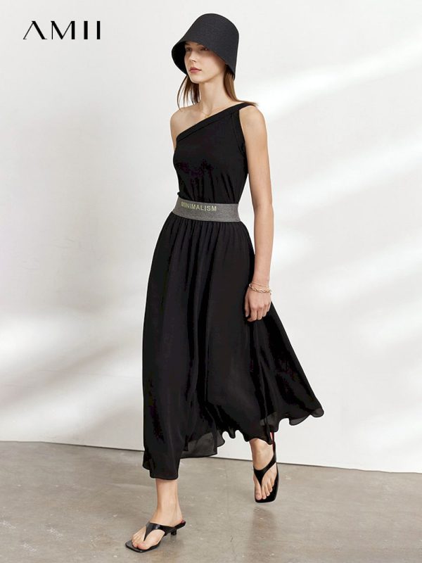 Faldas de gasa minimalistas para mujer