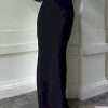 Faldas negra ajustada y elegante para mujer