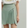 MiniFaldas plisada de corte en a para mujer