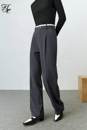Pantalones largos de estilo informal para mujer