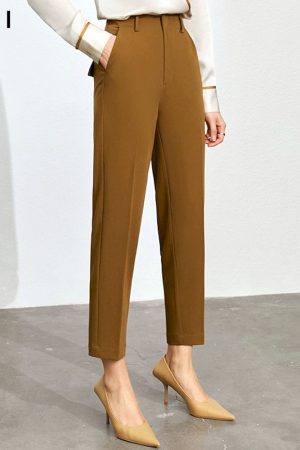 Pantalones minimalistas de verano para mujer