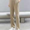 Pantalones minimalistas informales para mujer