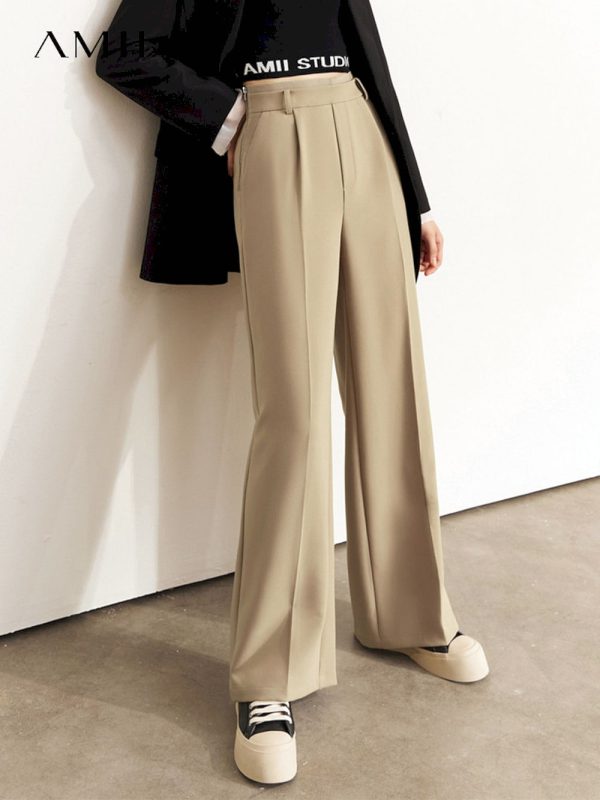 Pantalones minimalistas para mujer
