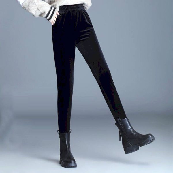 Pantalones negros elegantes para mujer