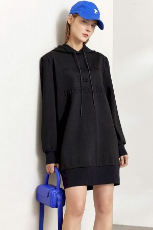 Sudadera con capucha minimalistas para mujer