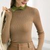 Suéteres minimalistas de invierno para mujer