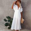 Vestidos con cuello en v profundo para mujer
