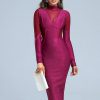 Vestidos de manga larga para mujer