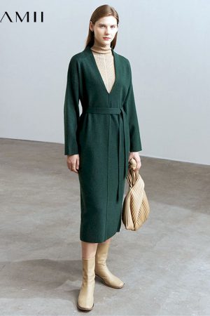 Vestidos de punto minimalistas para mujer