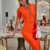 Vestidos de vendaje para mujer