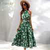 Vestidos largos sin mangas para mujer