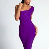 Vestidos morado para mujer