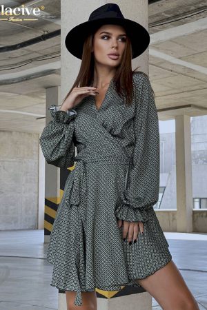 Vestidos vintage holgado para mujer